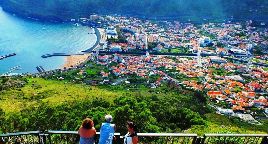 Municipio de Machico na Ilha da Madeira